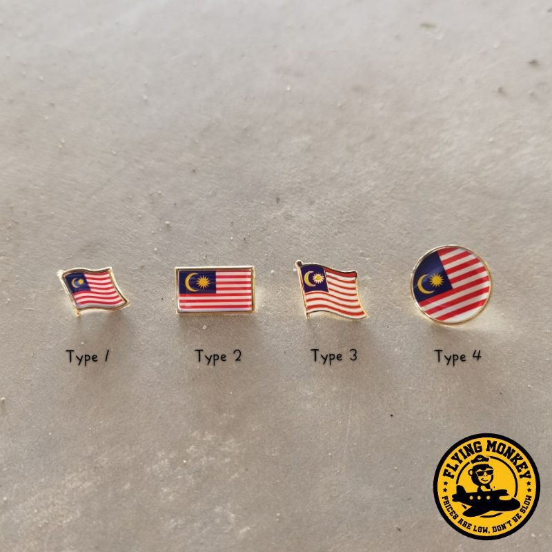 Malaysia Flag Lapel Pin Badge 