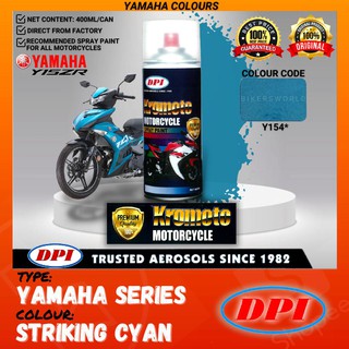 Yamaha Y15ZR Striking Cyan CW0151 Original Paint ] Touch Up Paint 