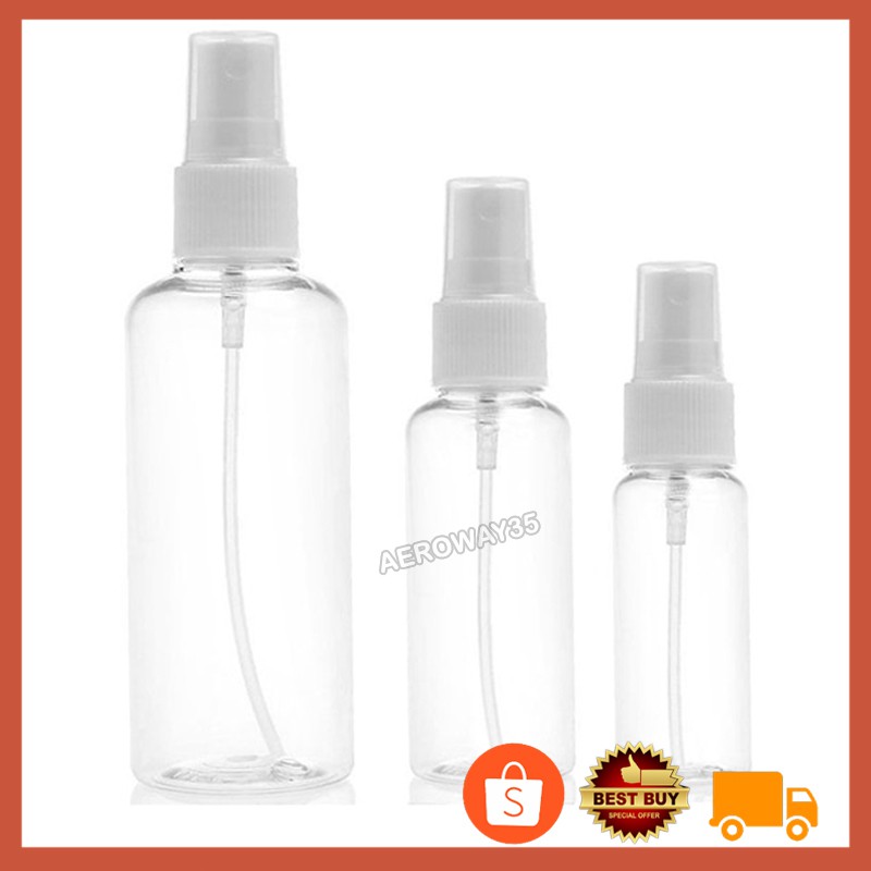 50ml plastic spray bottles