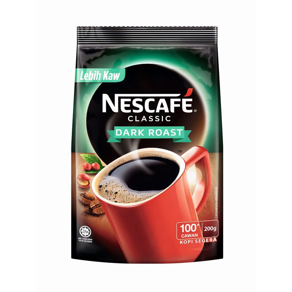 Nescafe Classic Dark Roast 200g Shopee Malaysia 8168