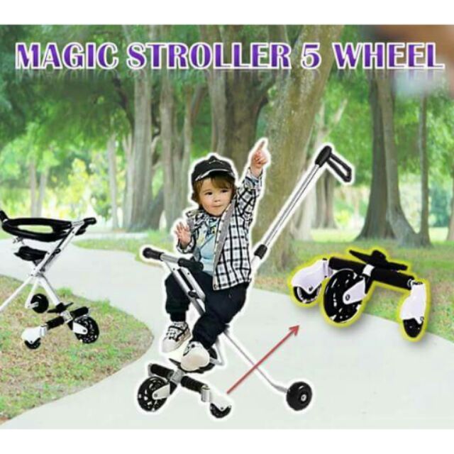 5 wheel stroller