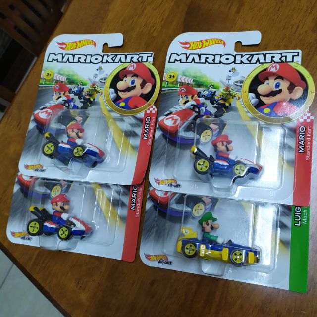 mario kart hot wheels cars