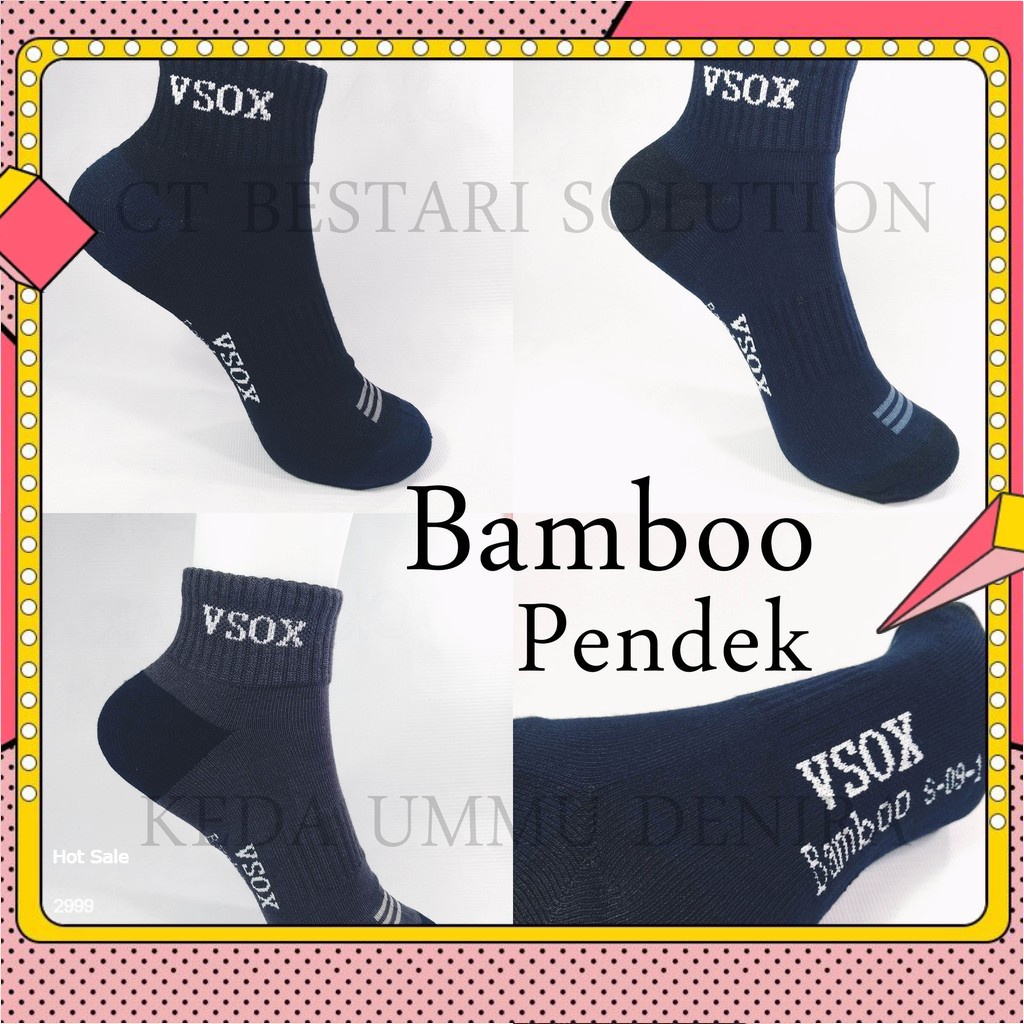 Short Sports Work Bamboo Socks Gently Cushioning Thermo-Regulating Wicks Moisture Breathable Anti-bacterial Eco-friendly