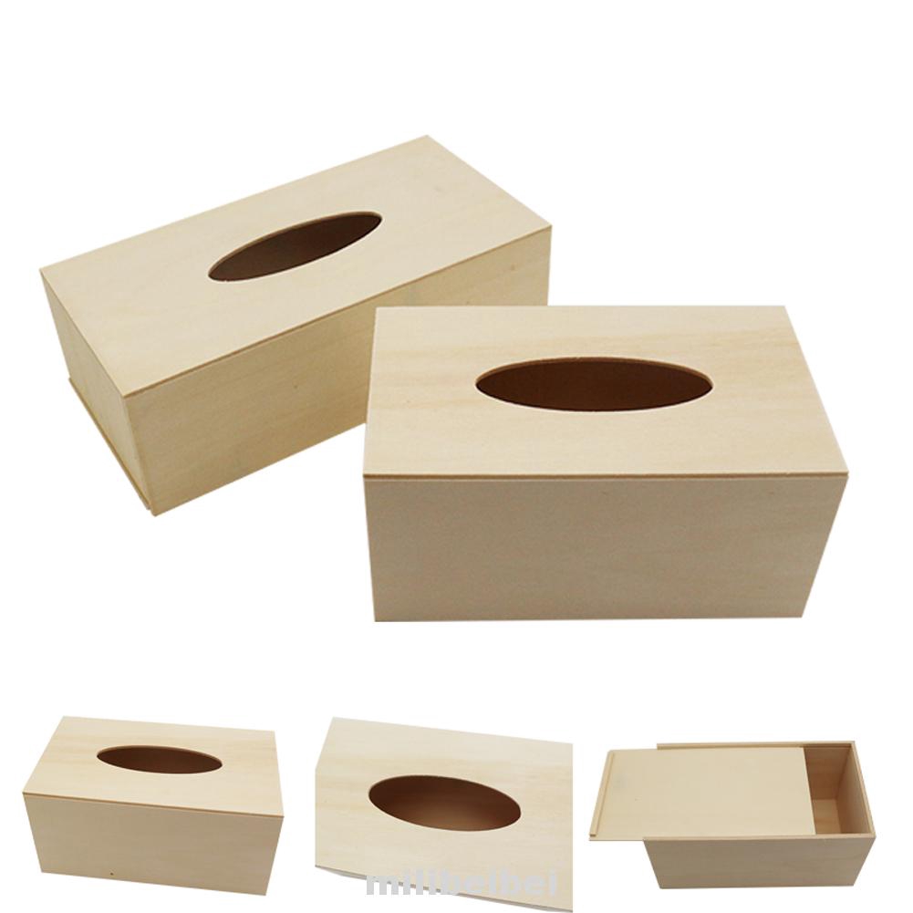 Accessory Durable Rectangle White Blank Tissue Box Shopee Malaysia