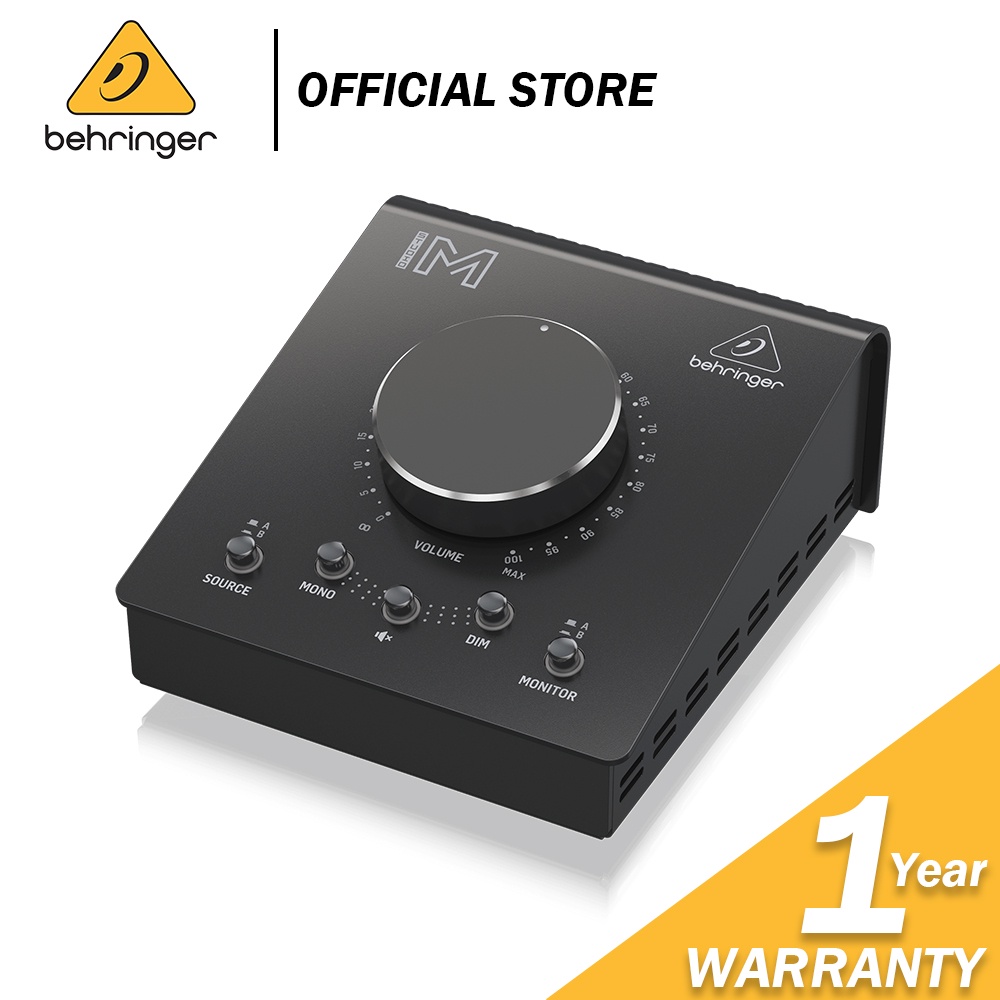 Behringer Studio M Premium Passive Stereo Monitor and Volume Controller |  Shopee Malaysia