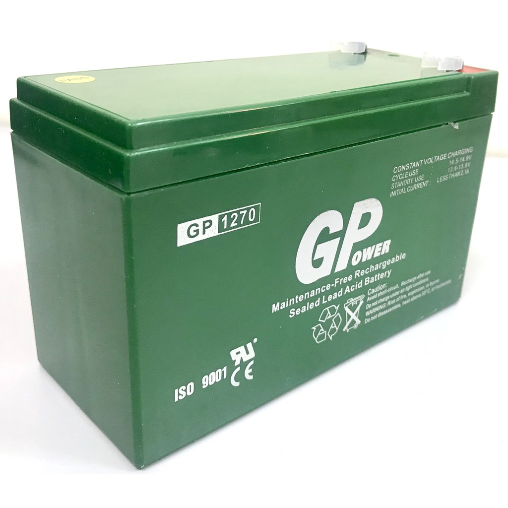 Kiwi course iron GPower GP1270 12V 7AH Battery - Rechargeable Seal Lead Acid Back Up Battery  for Autogate / Alarm Backup (12V7AH) | Shopee Malaysia