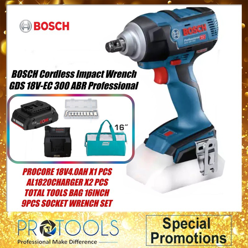 Boulonneuse GDS 18V-EC 300 ABR BOSCH 