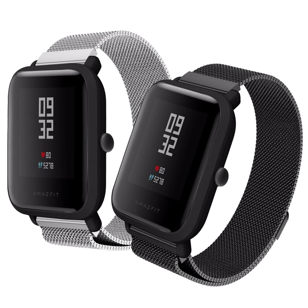 amazfit bip milanese strap