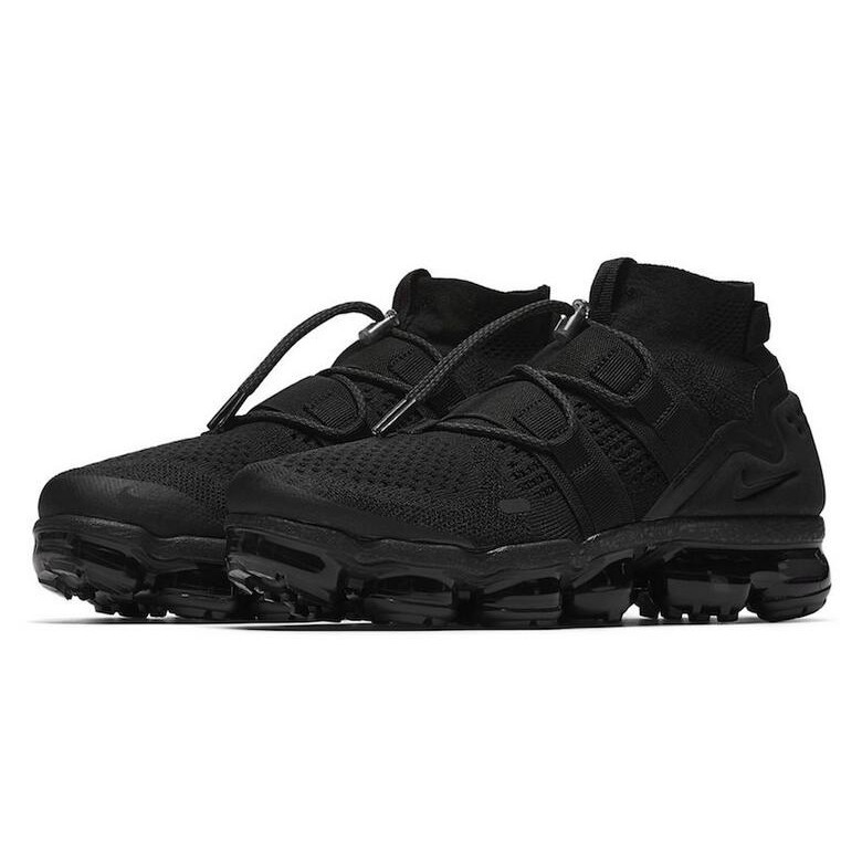 nike vapormax run utility triple black