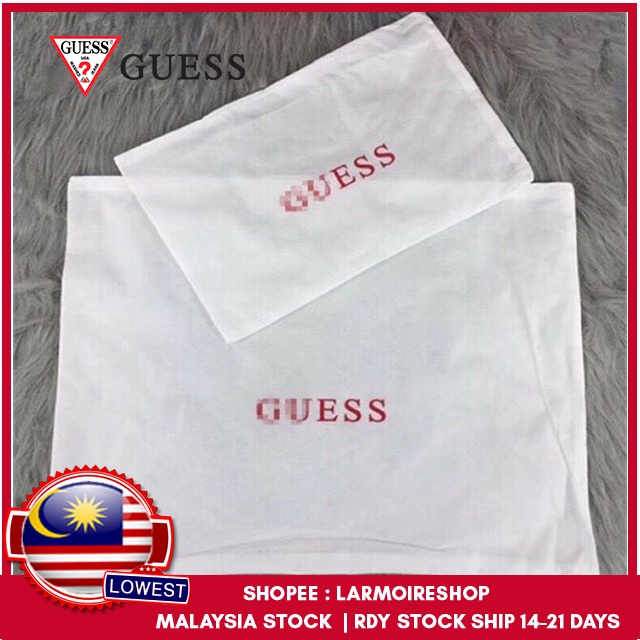    Ready Stock Malaysia Guess Women Dust Bag Paper Bag 3 Size