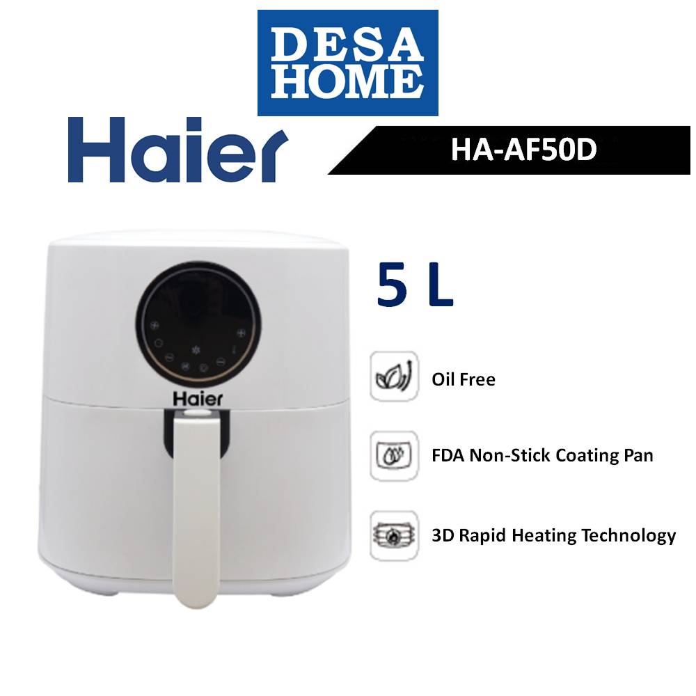 Haier Digital Air Fryer (5.0L) HA-AF50D HAAF50D