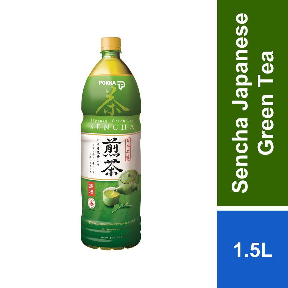 ahmad tea green tea powder Pokka Sencha Japanese Green Tea 1.5L