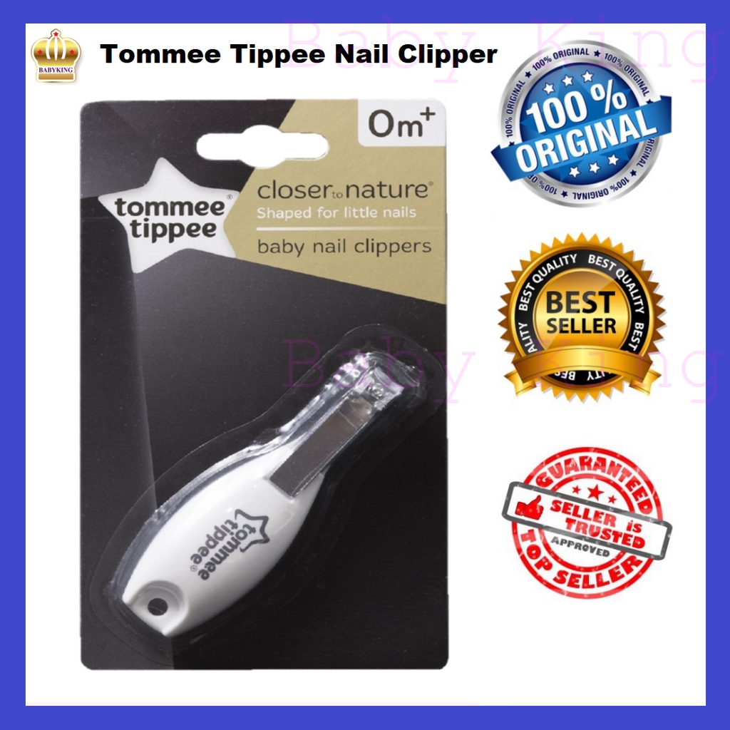 Original Tommee Tippee Baby Nail Clipper with Holder Shopee Malaysia