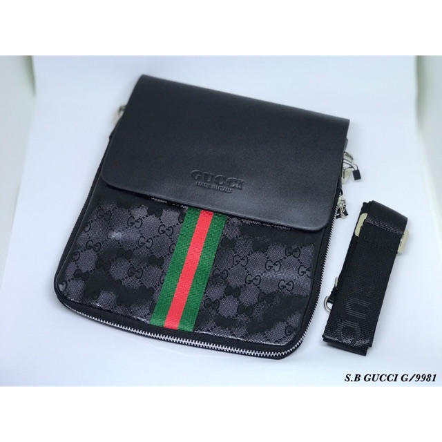 gucci sling bag black