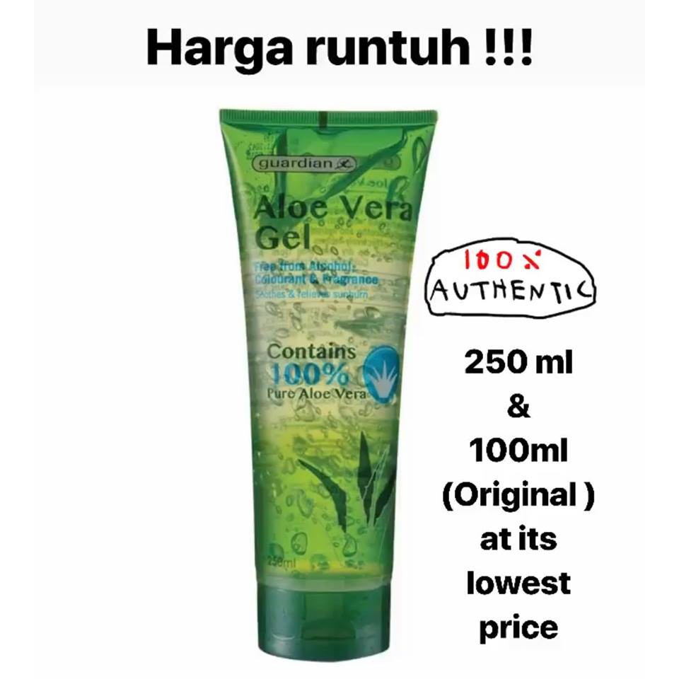 Guardian Aloe Vera Gel 100ml & Guardian Aloe Vera Gel ...