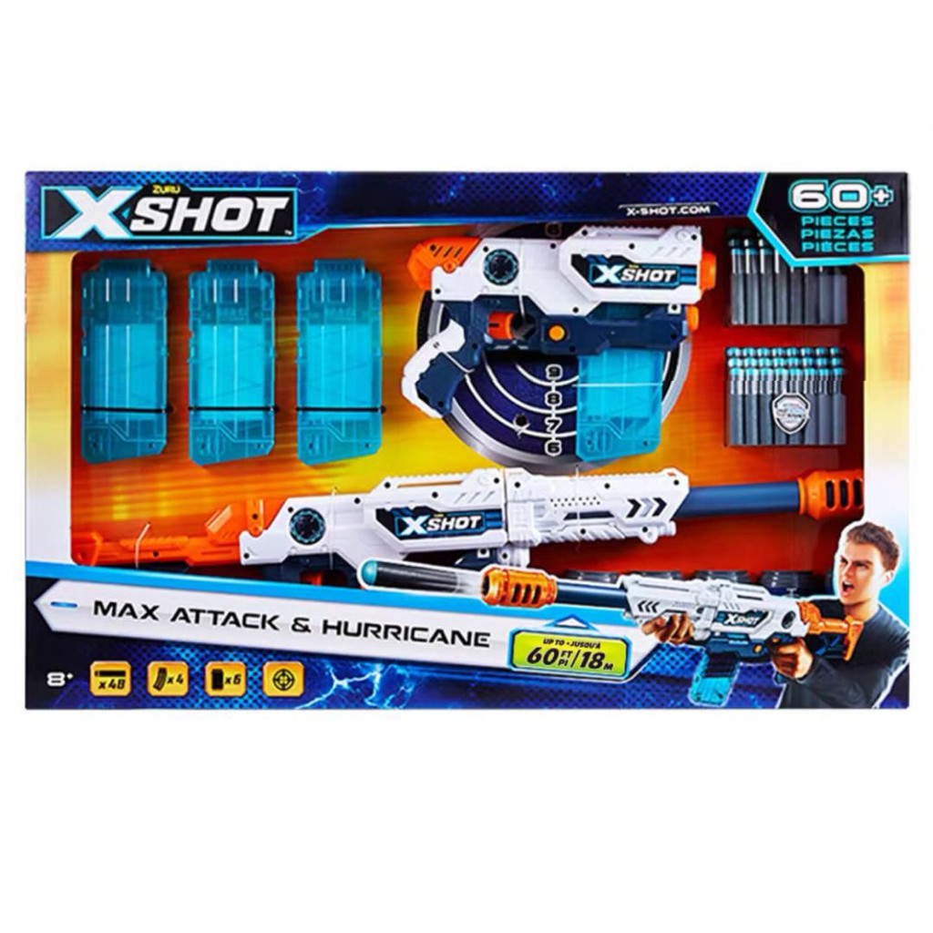 Zuru X Shot Max Attack Hurricane Shopee Malaysia