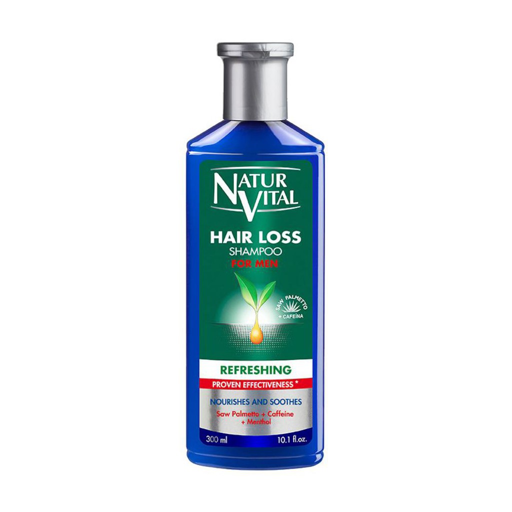 Natur Vital Hair Loss Shampoo For Men Refreshing 300ml Shopee