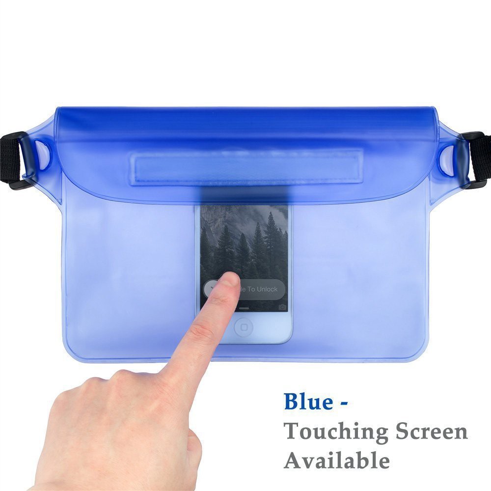 Beg Renang Drift Drift Waterproof Underwater Bahu Kering Pinggang Beg Poket Poket untuk Kamera Iphone Telefon Android