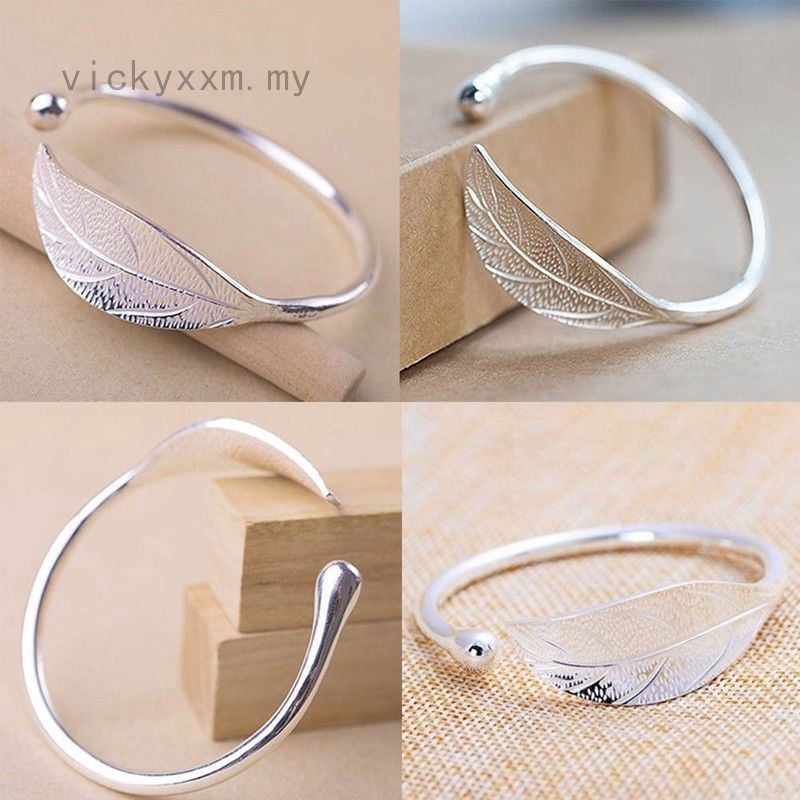 silver bangles and bracelets