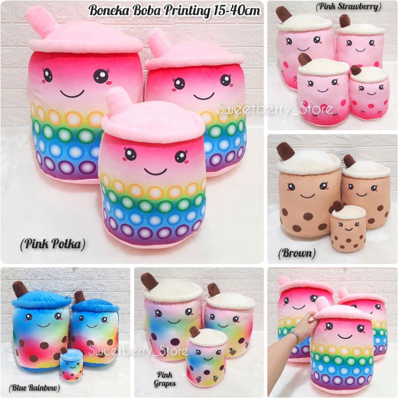 Soft Bubble Milk Tea Doll 15cm / 25cm / 30cm Boba Dolls Shopee Malaysia