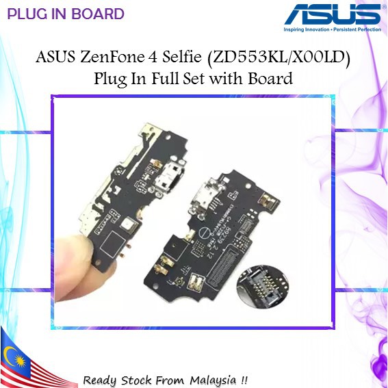 Asus Zenfone 4 Selfie Zd553kl X00ld Plug In Full Set Board Usb Charging Port Charger Dock Connector Opening Tools Shopee Malaysia