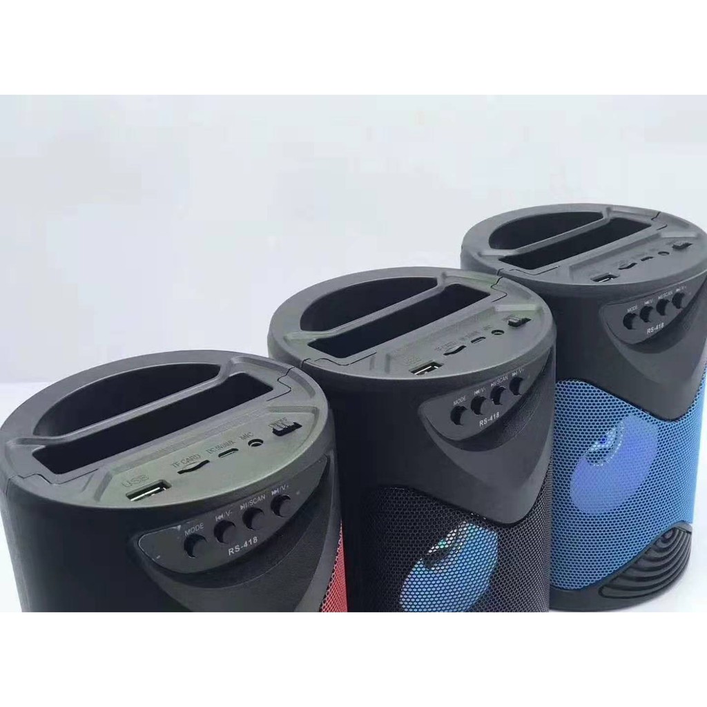 Rs 418 Tws Wireless Bluetooth Mobile Multimedia Led Mini Portable Speaker Phone Stand Shopee Malaysia