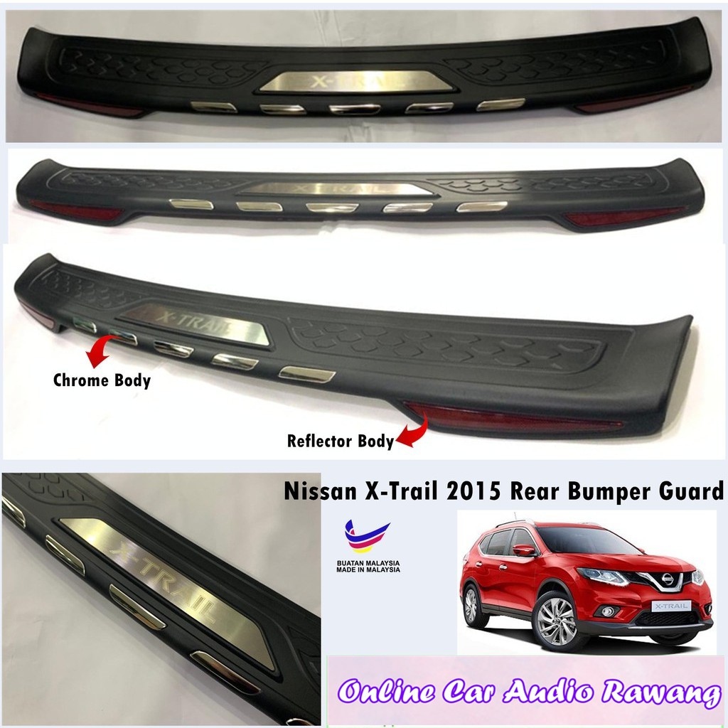 x trail rear bumper