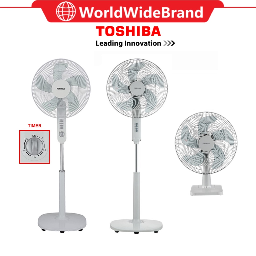 TOSHIBA TABLE FAN / STAND FAN / WALL FAN