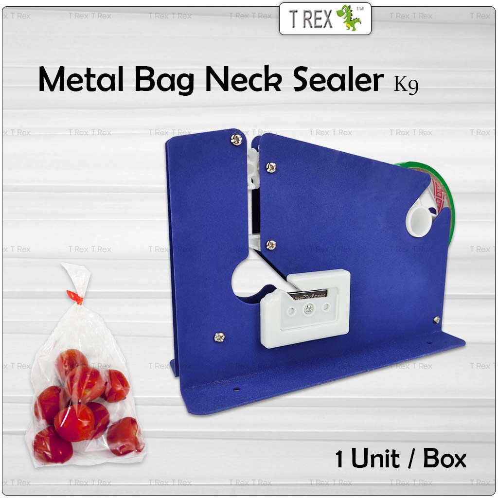 Metal Bag Neck Sealer / Plastic Bag Neck Sealing Machine K9 / Bag