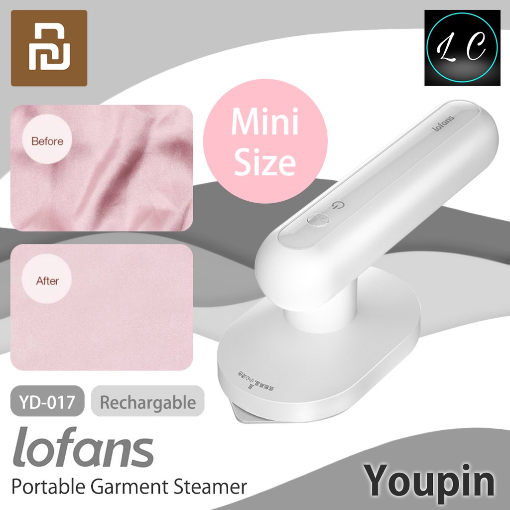 Lofans Original YD-017 Mini Wireless Steam Iron Portable Garment Steamers USB Rechargable Cordless Iron from Youpin