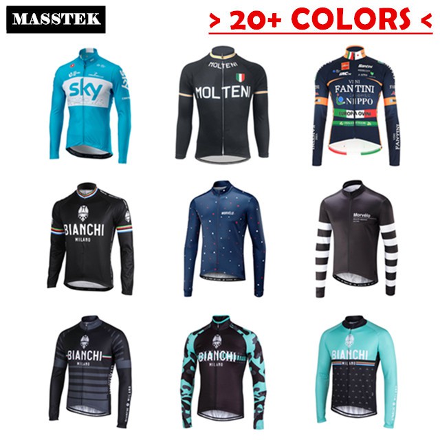 bianchi long sleeve jersey