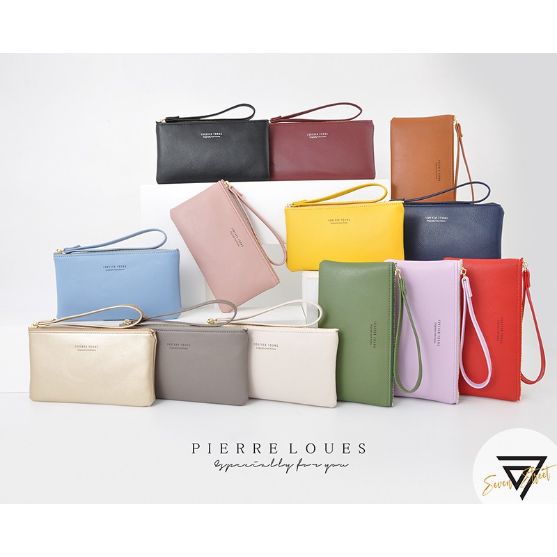Pierre Loues Forever Young Women Wristband Clutch Purse Wallets