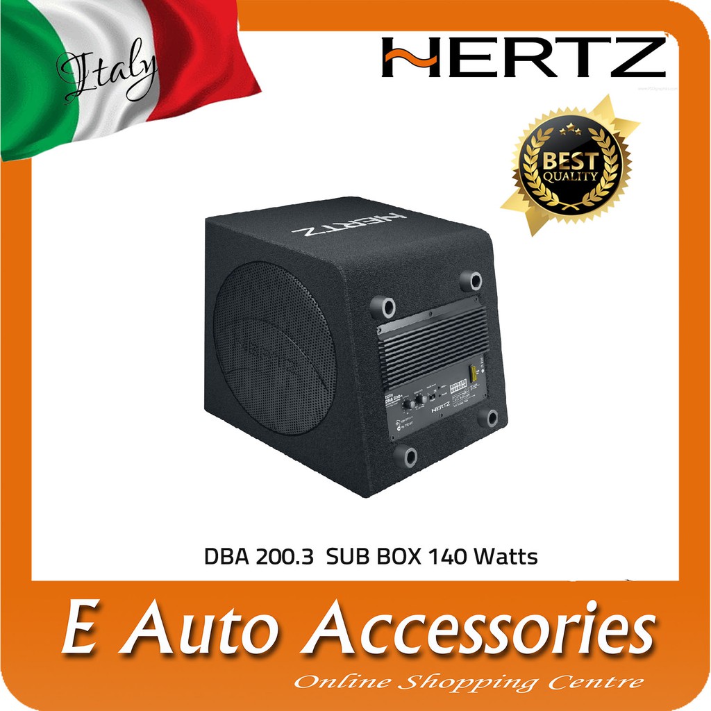 hertz subwoofer dba 200.3