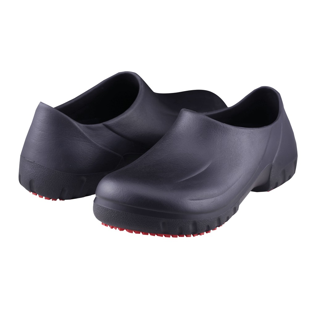 Black Hammer Black Safety Clogs For Kitchen Chef User | Kasut Hitam ...