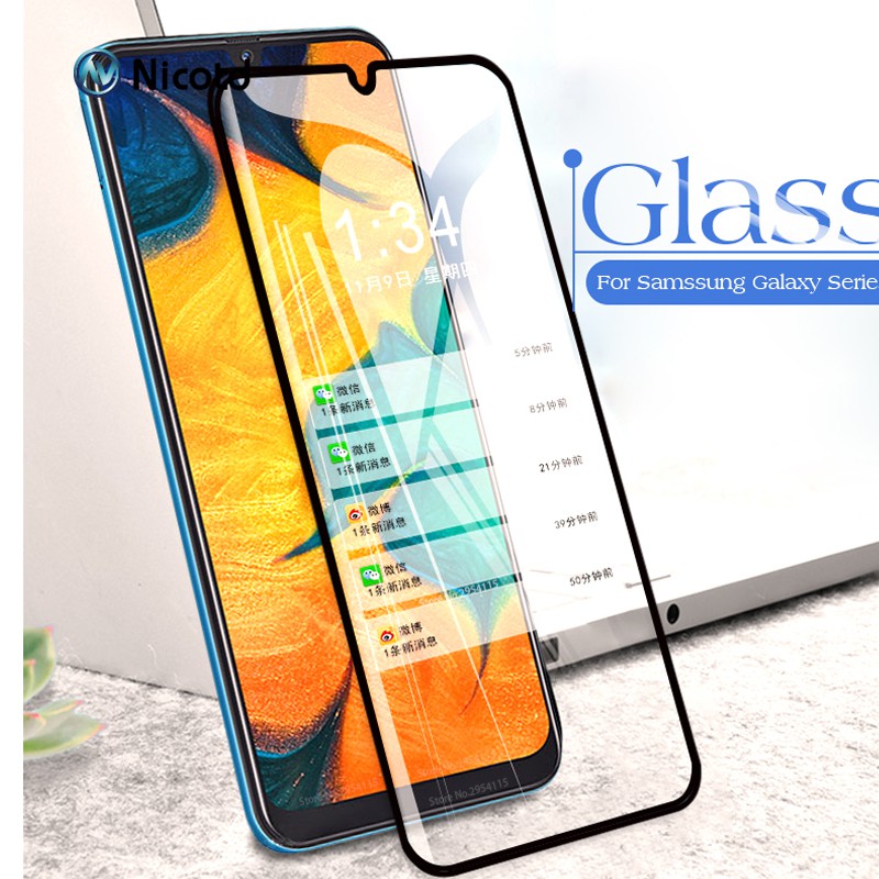Samsung Galaxy A70 A50 A40 A30 Tempered Glass 2 5d Full Cover