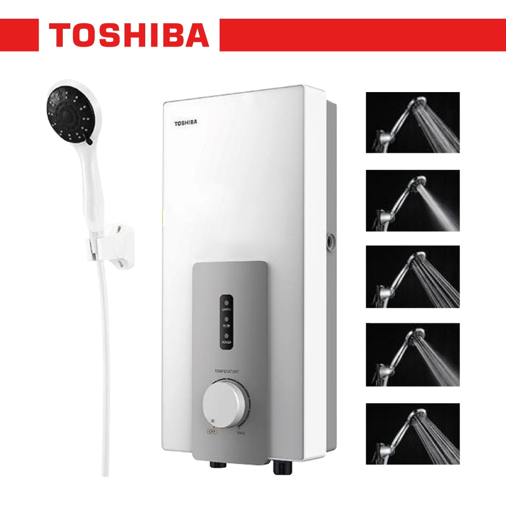 Toshiba Electric Water Heater DC Pump Inverter Silent Instant Shower