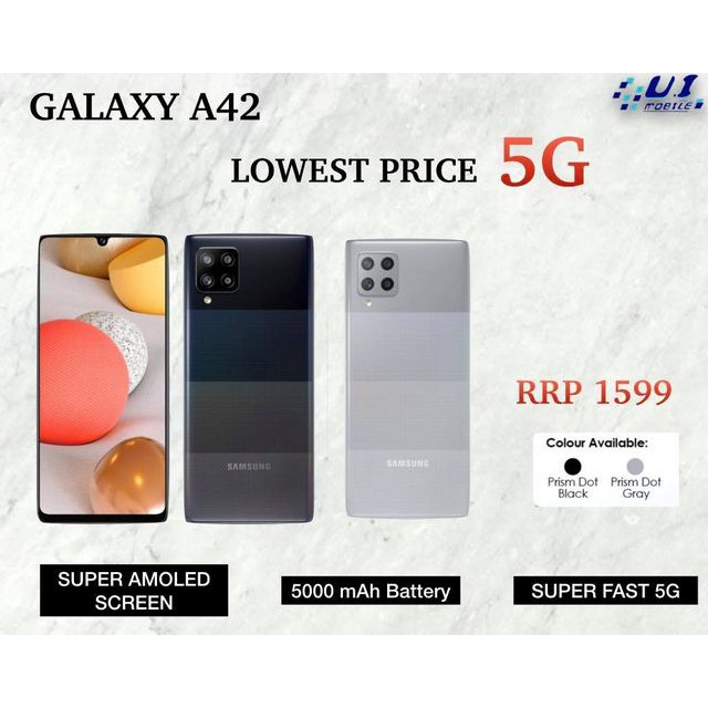 Samsung Galaxy A42 5g Malaysia Original Set Shopee Malaysia