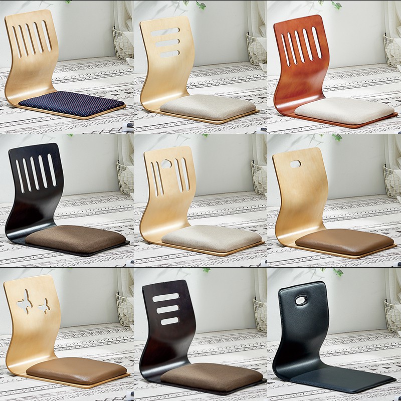 【Japanese chair】Tatami chair bed seat dormitory lazy legless stool