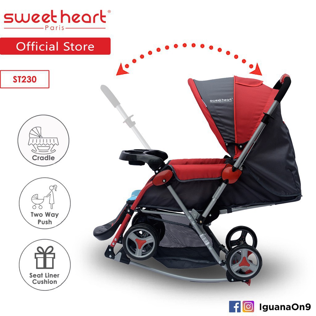 sweet heart paris stroller