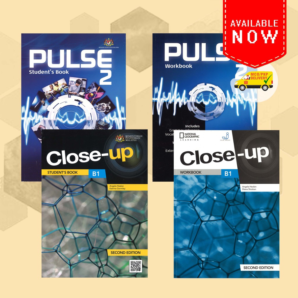 Buy (EZE) BUKU TEKS ENGLISH TINGKATAN 1,2,3  PULSE 2  CLOSE UP