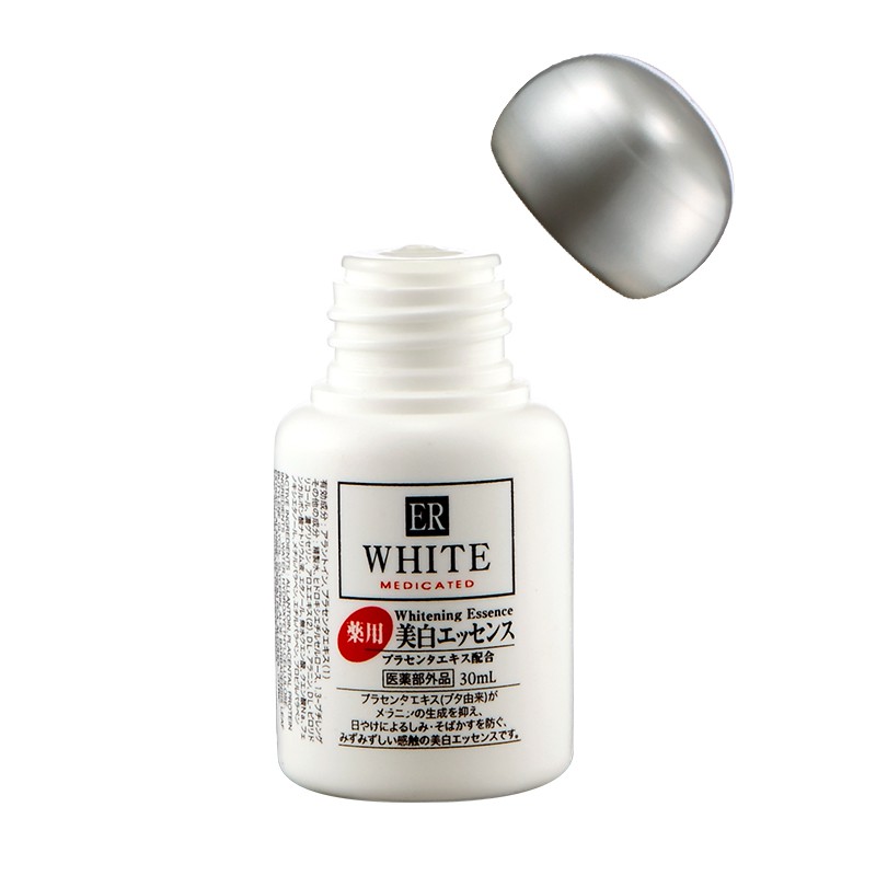 er white medicated whitening essence
