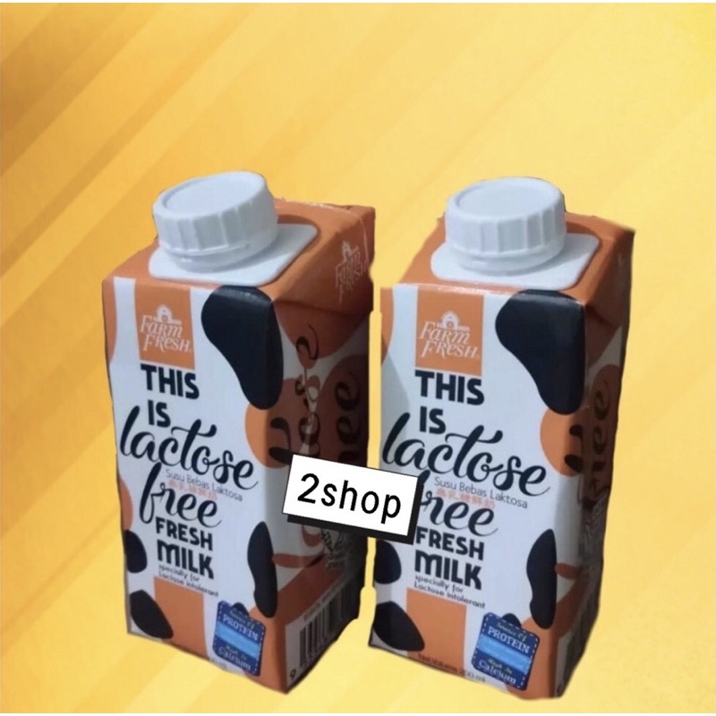 Farm Fresh Lactose Free Milk 200ml Shopee Malaysia