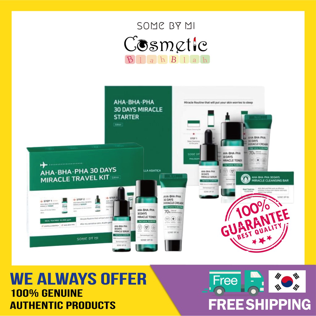 [SOMEBYMI] AHA.BHA.PHA 30days Miracle Kit(Starter / Travel ...