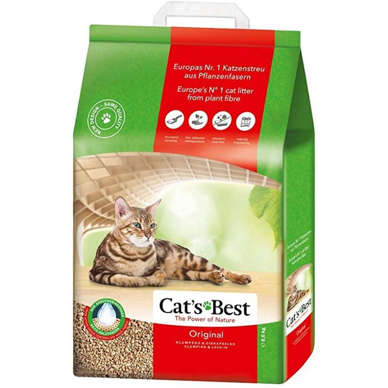 Cats Best Original 17KG - Cat Litter Pasir Kucing Clumping 