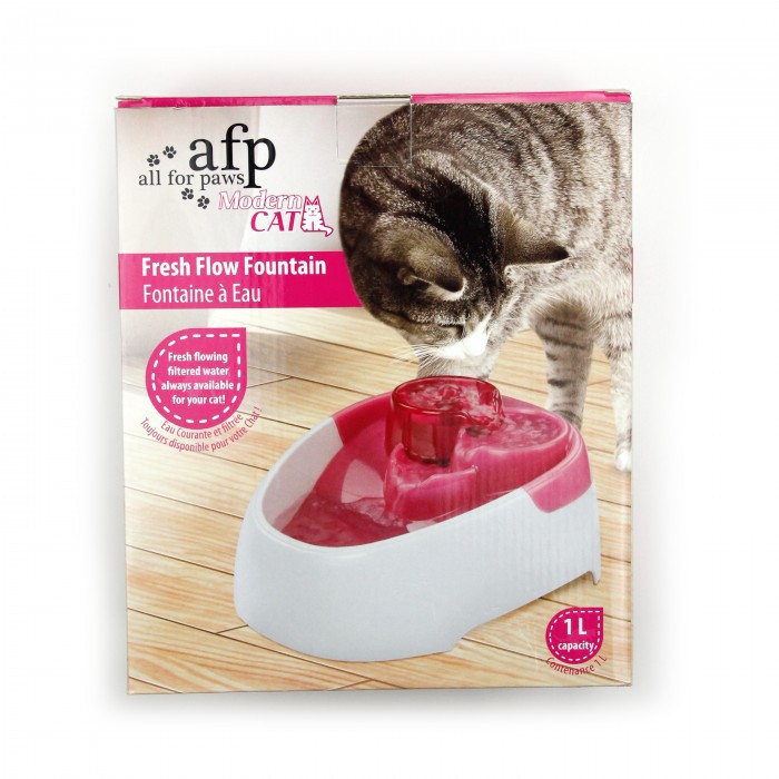 All For Paws AFP Modern Cat Kitten Fresh Flow Water Fountain Shopee
