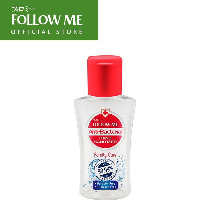 FOLLOW ME Antibacterial Instant Hand Sanitizer Kill Germs 99.99% - Family Care 55ml