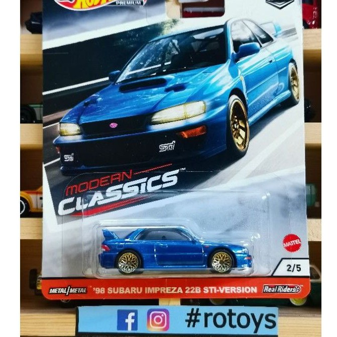 subaru impreza 22b hot wheels