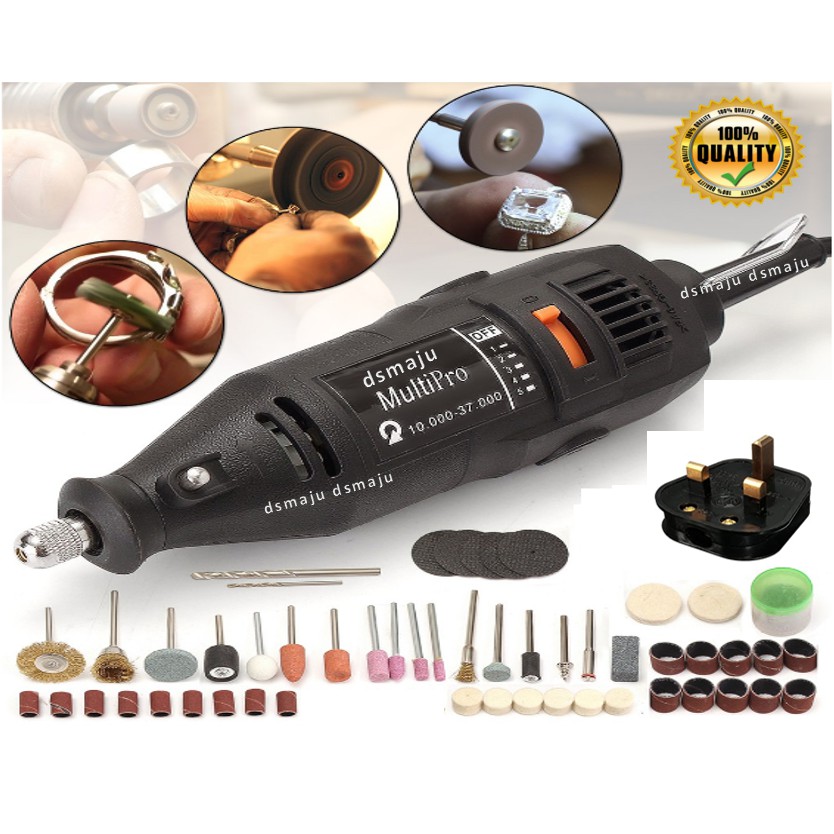Adjustable 5Speed Dremel Mini Drill Rotary Tool Mini Grinder With