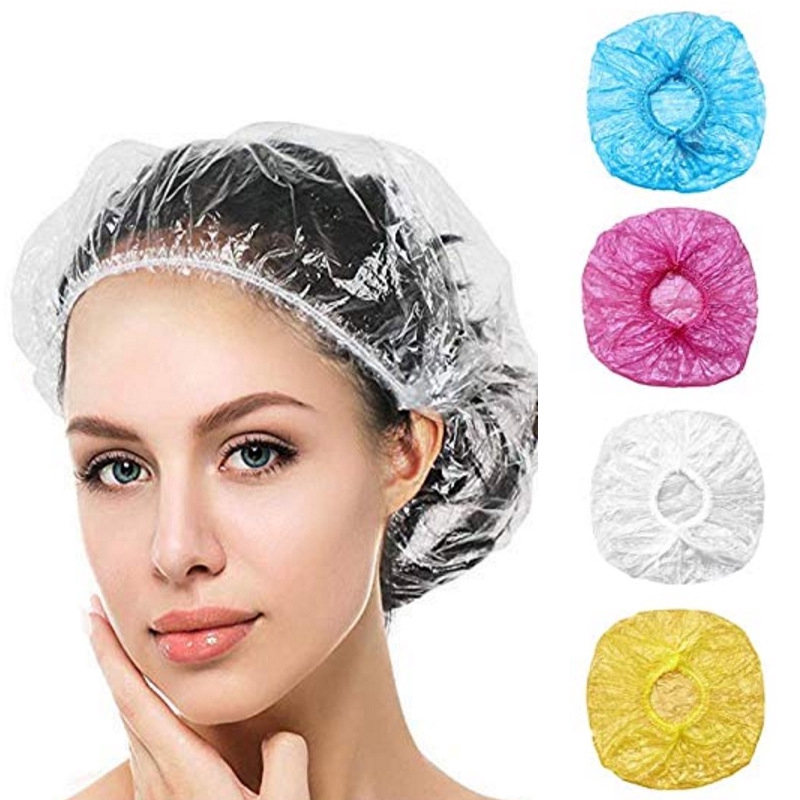 100pcs/pack Disposable Shower Cap 