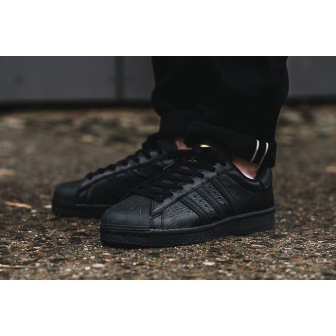 GR Authentic cod adidas Superstar Triple Black | Shopee Malaysia